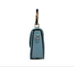 Infinity Sky Blue Satchel Bags