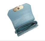 Infinity Sky Blue Satchel Bags