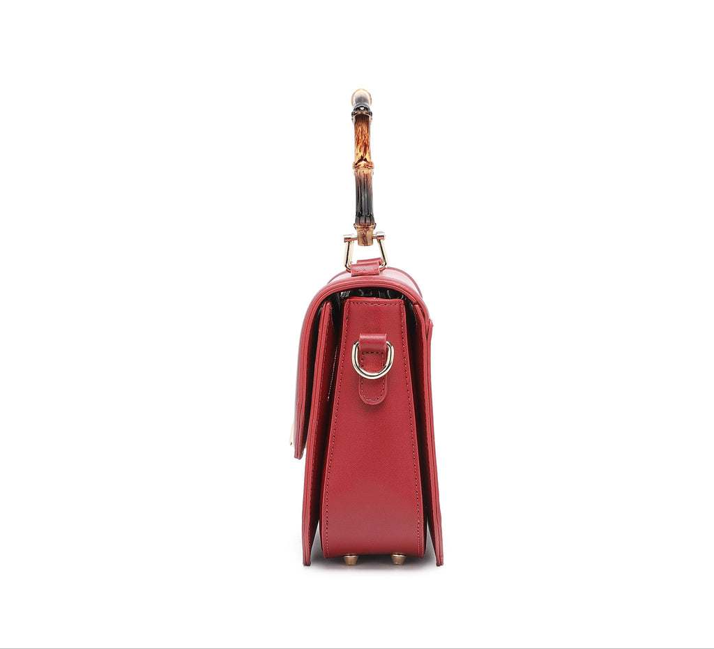 Infinity Maroon Satchel Bags