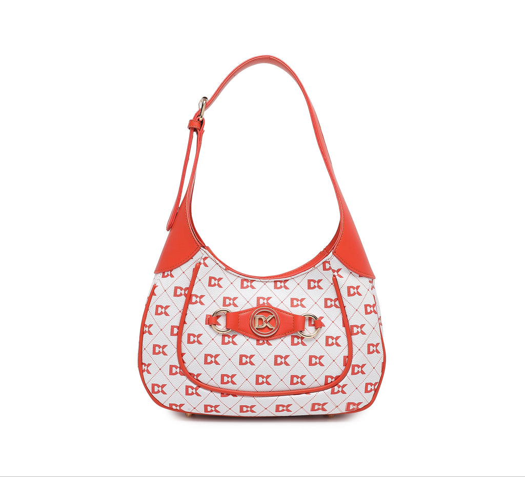 EMPORIO Women's Orange HOBO HandBag