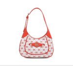 EMPORIO Women's Orange HOBO HandBag