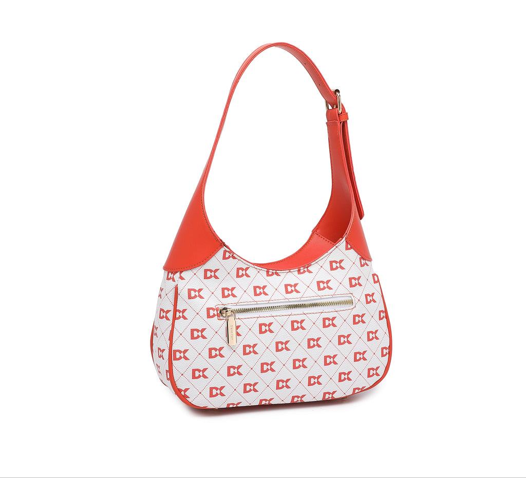 EMPORIO Women's Orange HOBO HandBag