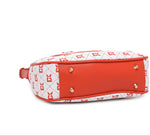 EMPORIO Women's Orange HOBO HandBag