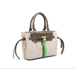 EMPORIO Stylish Women's Green Tote Hand Bag