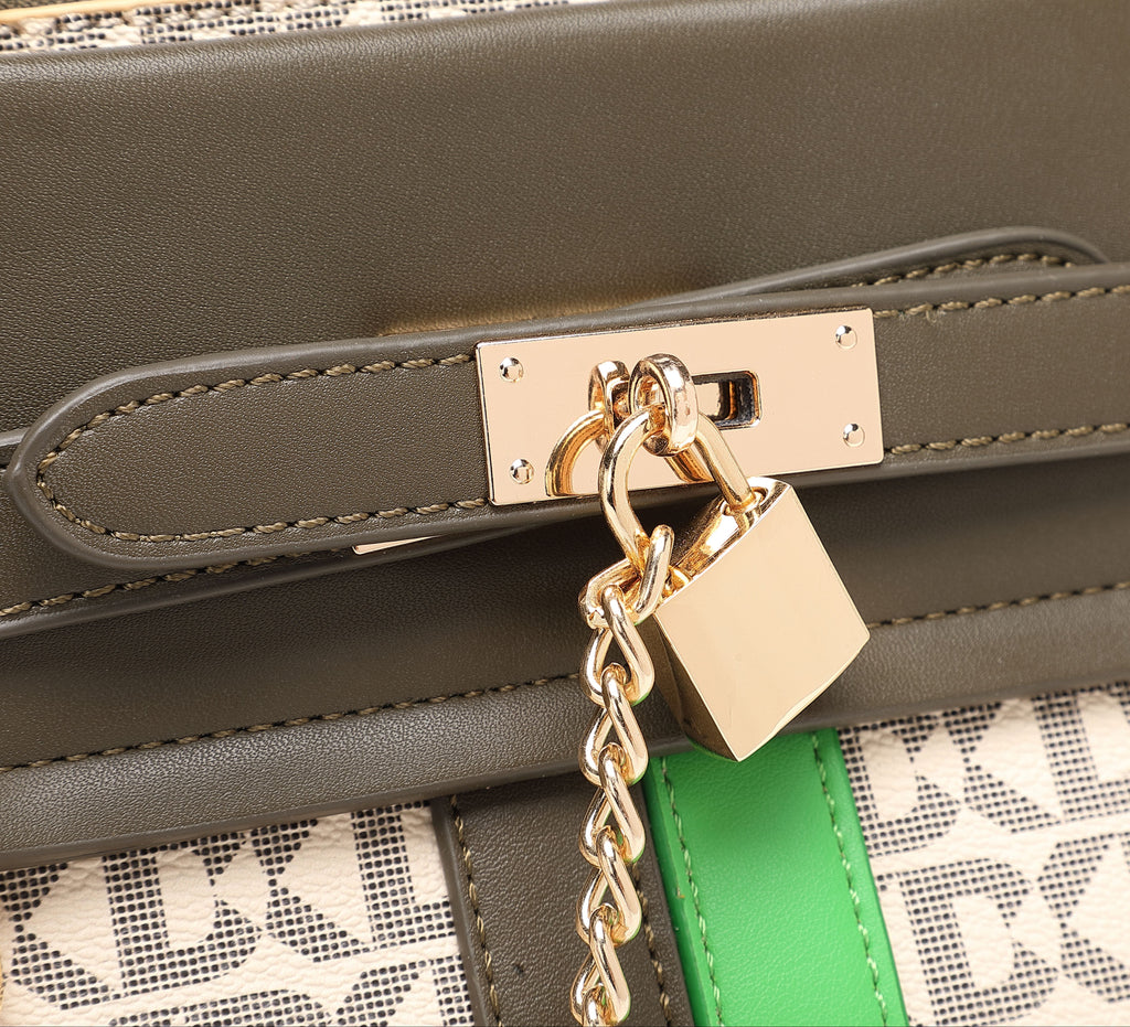 EMPORIO Stylish Women's Green Tote Hand Bag