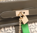 EMPORIO Stylish Women's Green Tote Hand Bag