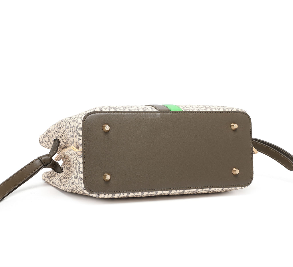 EMPORIO Stylish Women's Green Tote Hand Bag