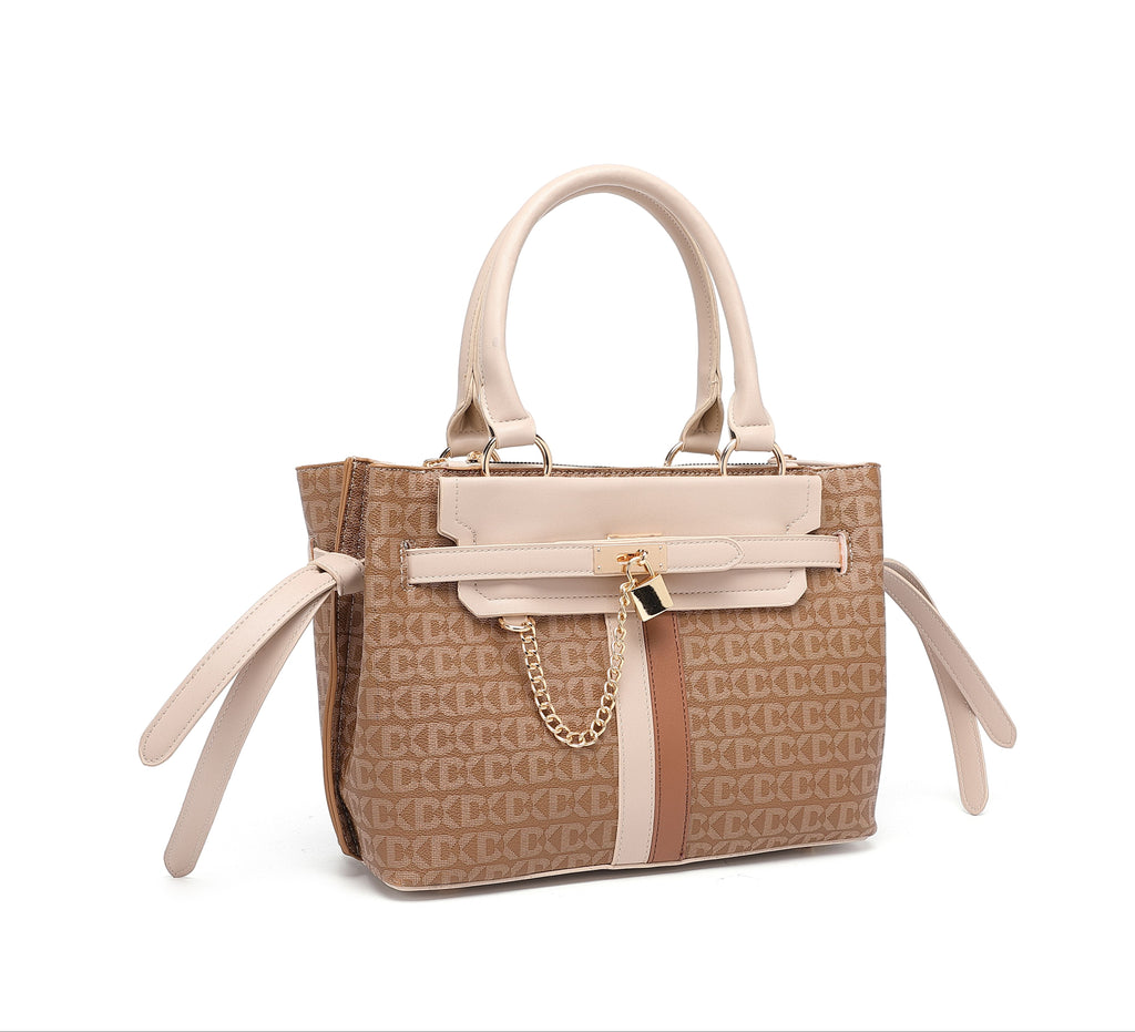 EMPORIO Stylish Women's Khaki Tote Hand Bag