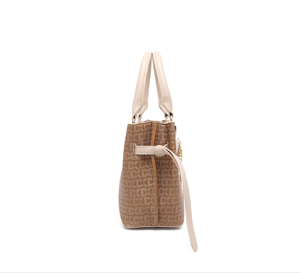 EMPORIO Stylish Women's Khaki Tote Hand Bag