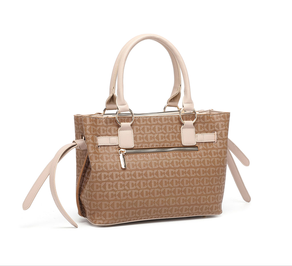 EMPORIO Stylish Women's Khaki Tote Hand Bag