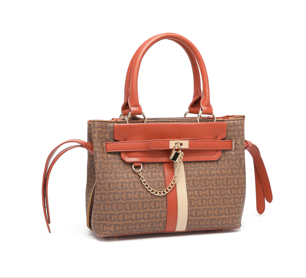 EMPORIO Stylish Women's Brown Tote Hand Bag