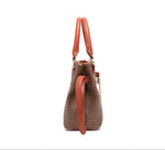 EMPORIO Stylish Women's Brown Tote Hand Bag