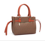 EMPORIO Stylish Women's Brown Tote Hand Bag
