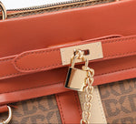 EMPORIO Stylish Women's Brown Tote Hand Bag