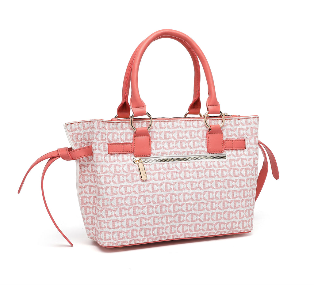 EMPORIO Stylish Women's Pink Tote Hand Bag