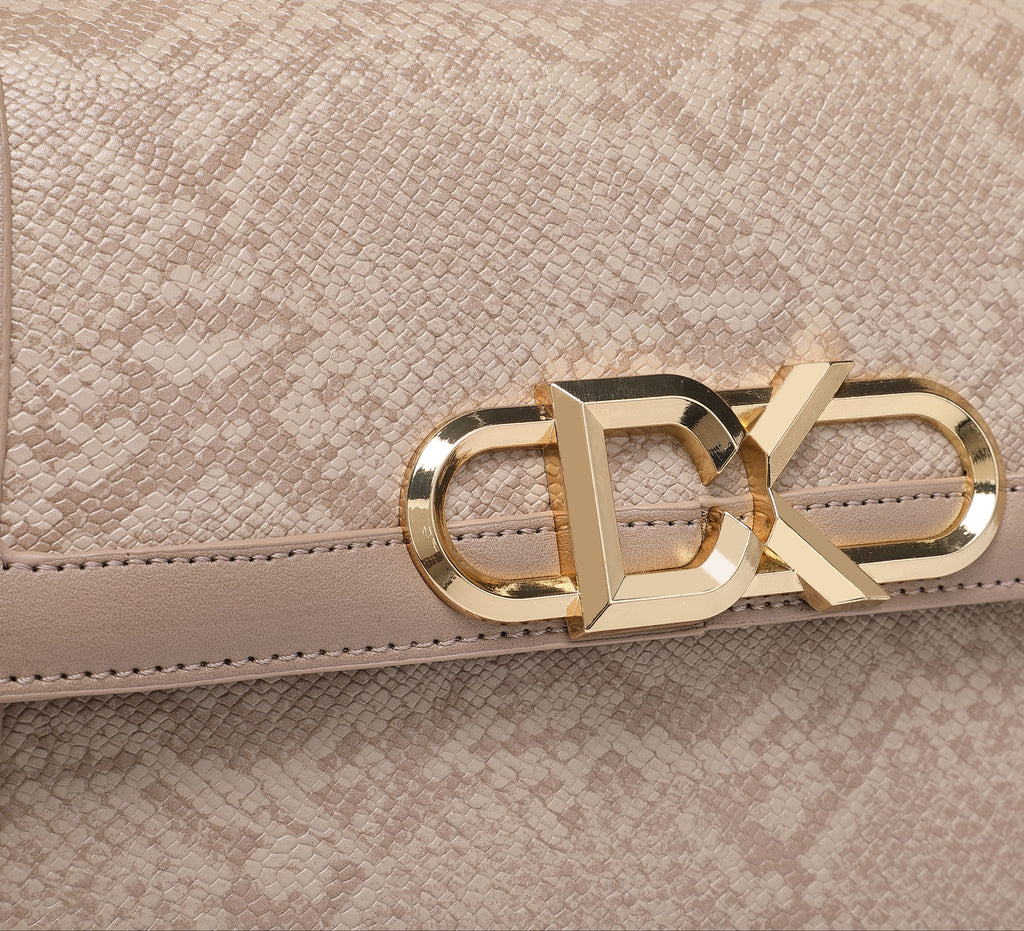 EMPORIO Khaki Satchel Bag with Shoulder Strap