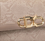 EMPORIO Khaki Satchel Bag with Shoulder Strap