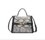 EMPORIO Black Satchel Bag with Shoulder Strap