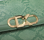 EMPORIO Green Satchel Bag with Shoulder Strap