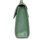 EMPORIO Green Satchel Bag with Shoulder Strap