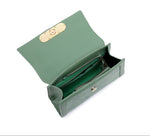 EMPORIO Green Satchel Bag with Shoulder Strap