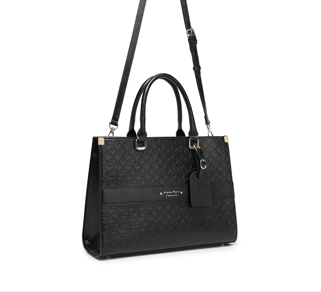 EMPORIO Stylish Women's Black Tote Hand Bag