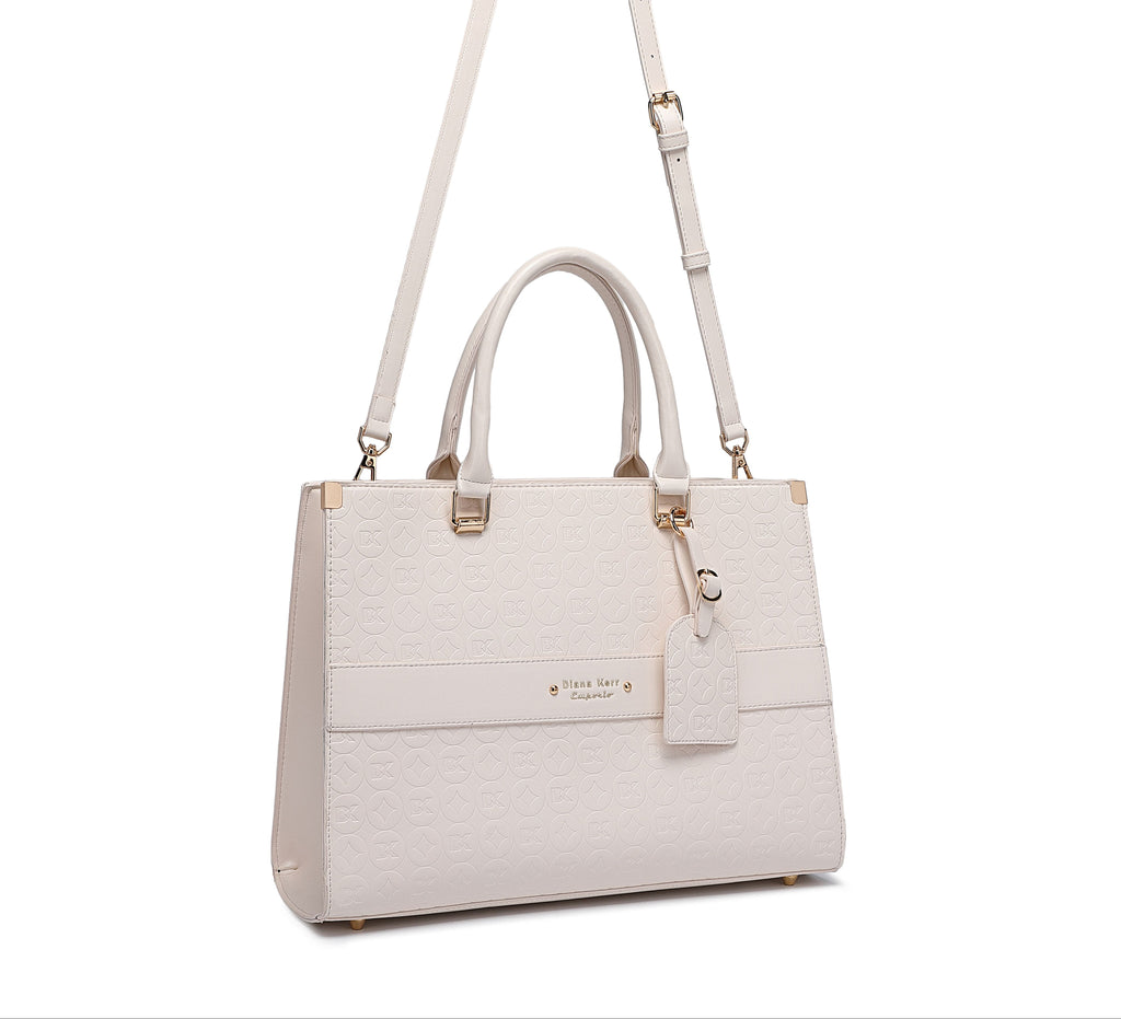 EMPORIO Stylish Women's White Tote Hand Bag