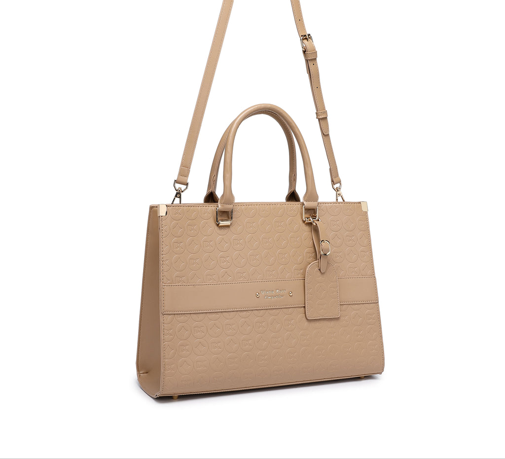 EMPORIO Stylish Women's Khaki Tote Hand Bag