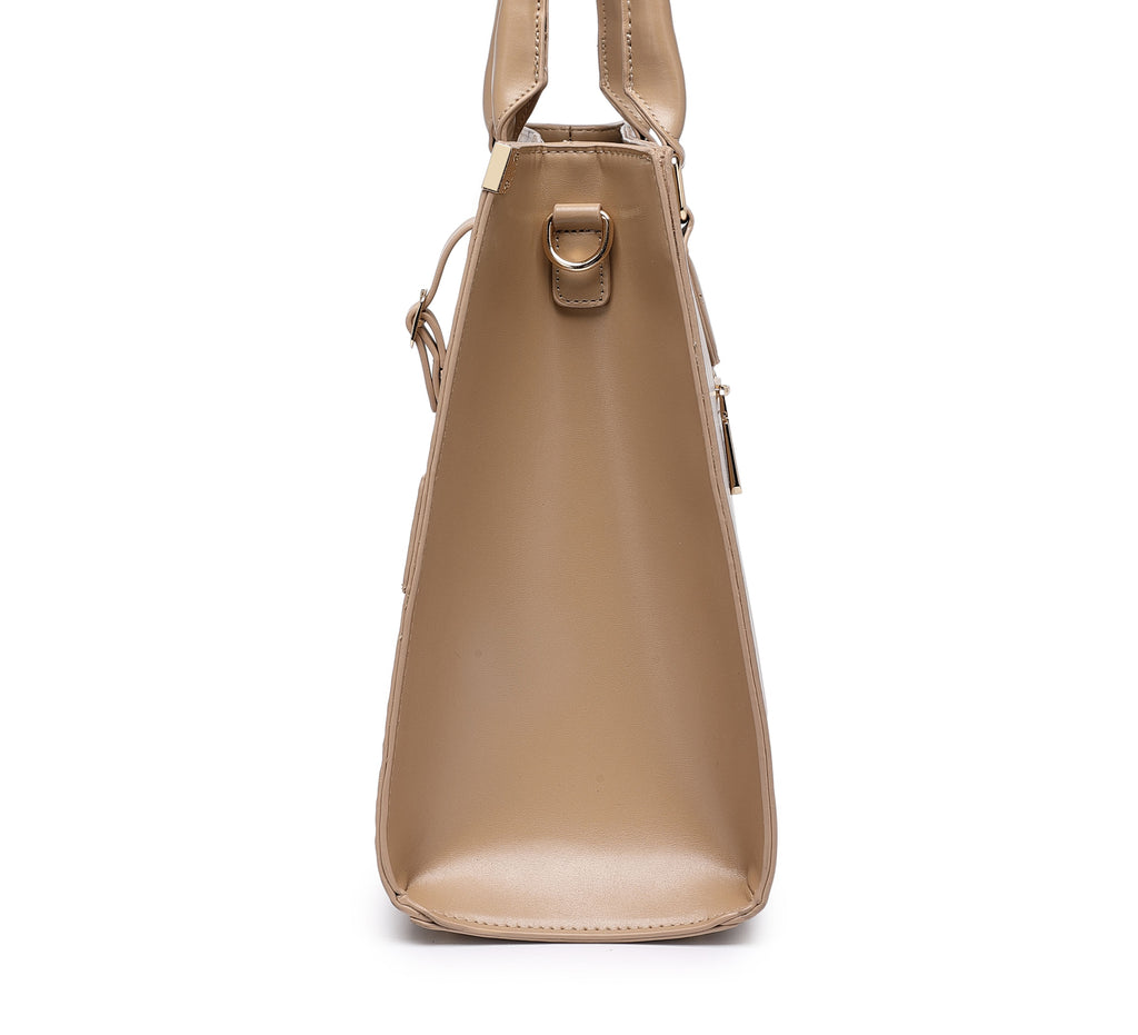 EMPORIO Stylish Women's Khaki Tote Hand Bag