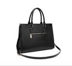 EMPORIO Stylish Women's Black Tote Hand Bag