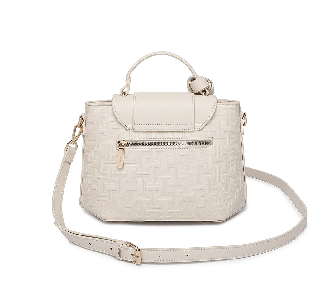 EMPORIO Women’s OFFWhite Designer Handbag