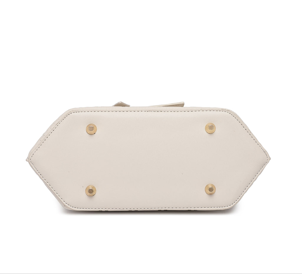 EMPORIO Women’s OFFWhite Designer Handbag