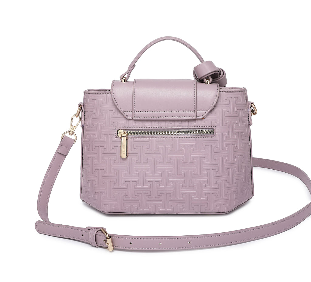 EMPORIO Women’s Purple Designer Handbag