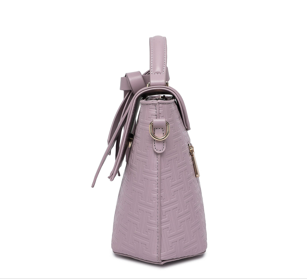 EMPORIO Women’s Purple Designer Handbag