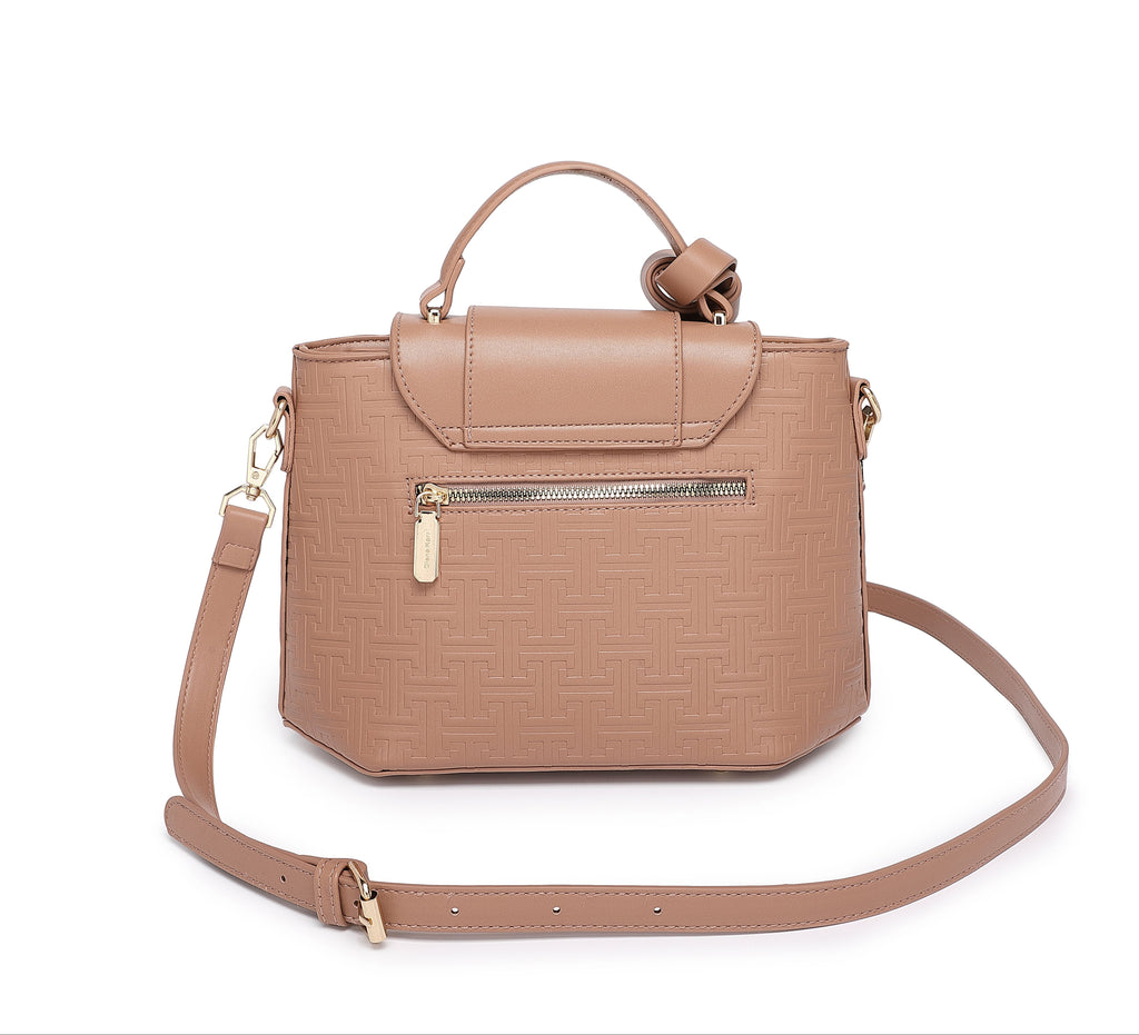 EMPORIO Women’s Peach Designer Handbag