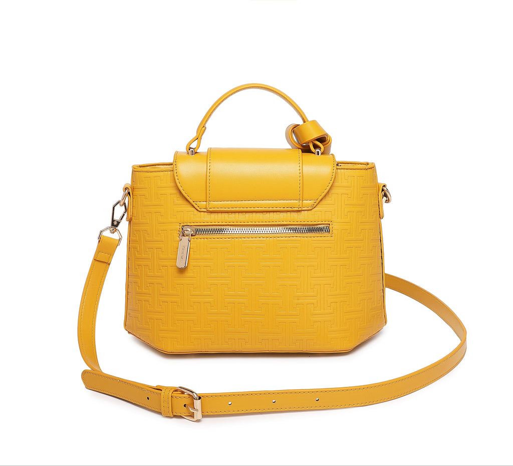 EMPORIO Women’s Yellow Designer Handbag