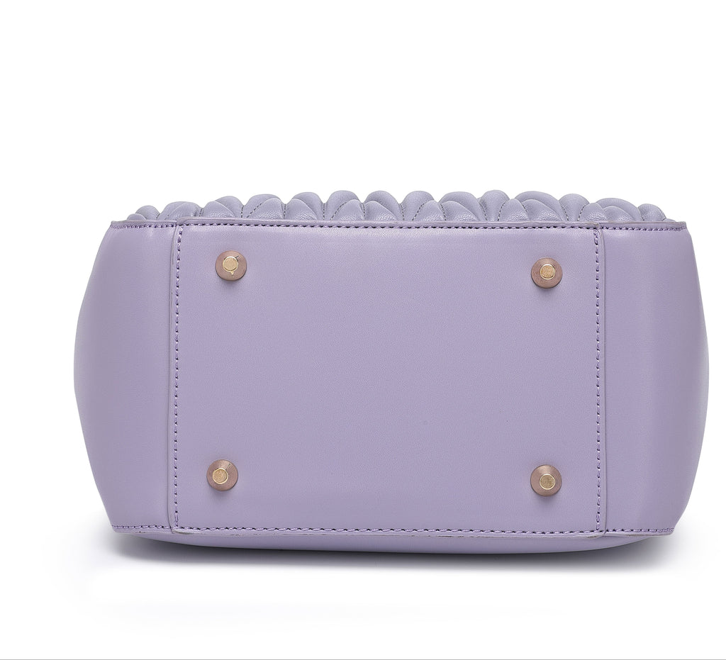 MPORIO Stylish Women's Purple Tote Handbags