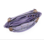 MPORIO Stylish Women's Purple Tote Handbags