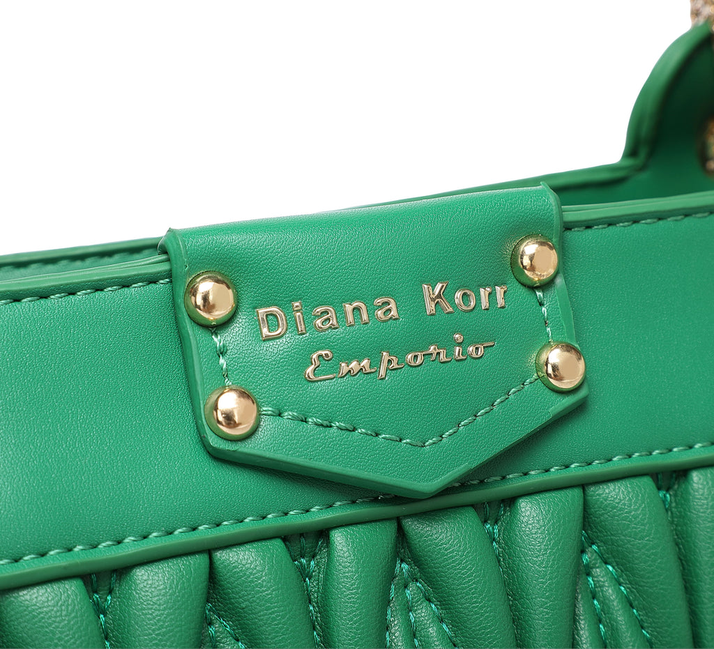 EMPORIO Stylish Women's Green Tote Handbags