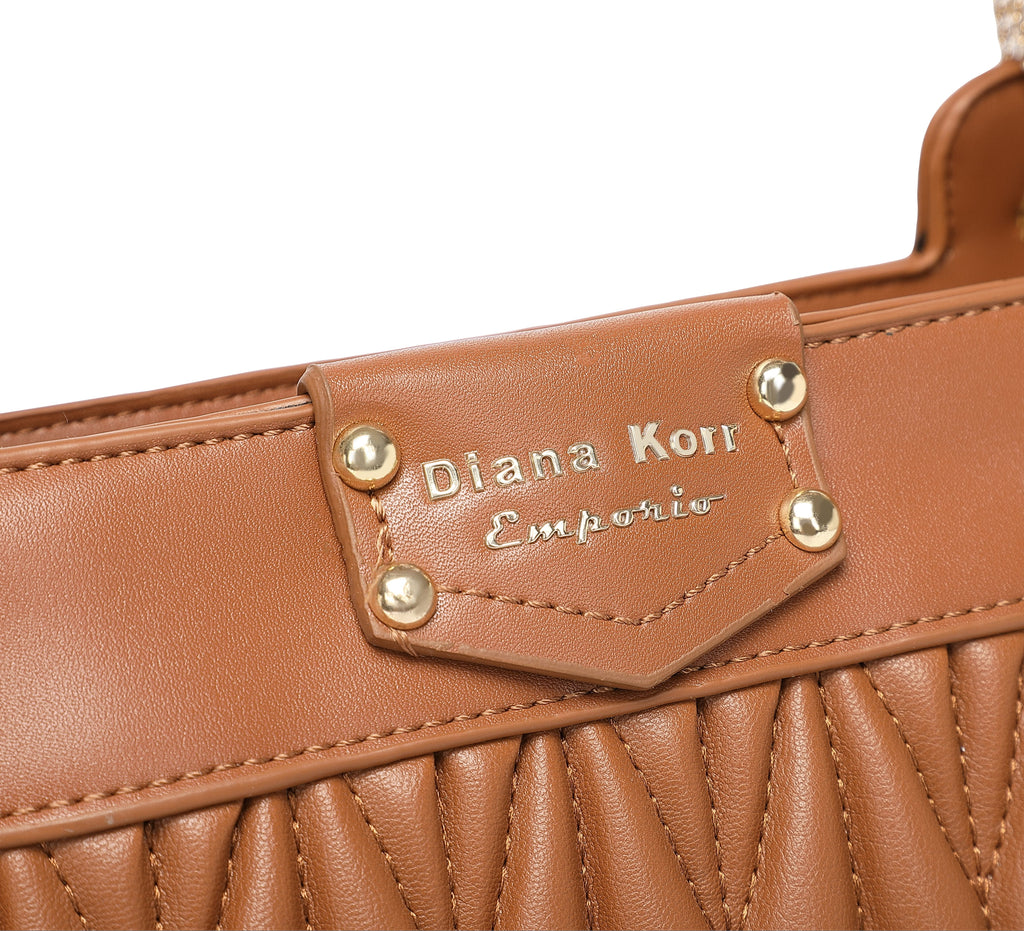 EMPORIO Stylish Women's Brown Tote Handbags