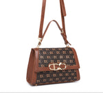 Infinity Coffee Satchel Handbag