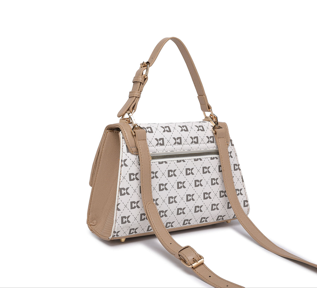 Infinity KHAKI Satchel Handbag