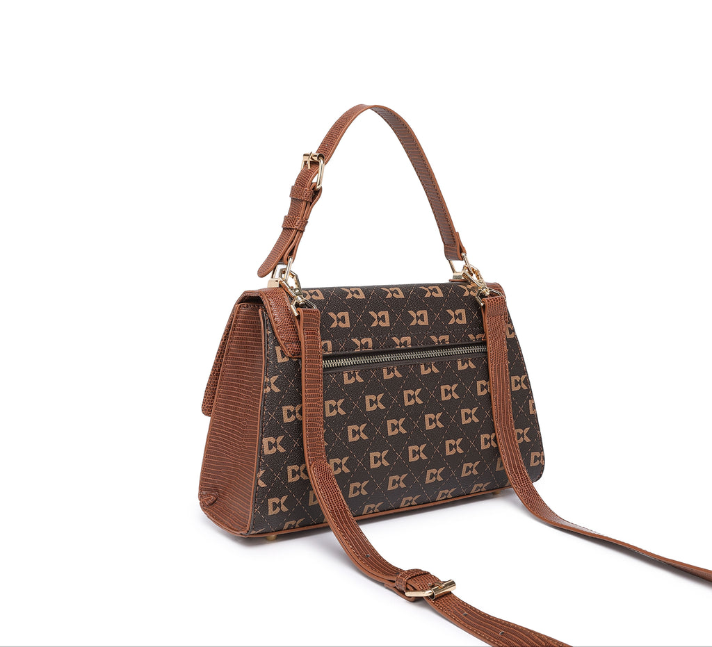 Infinity Coffee Satchel Handbag