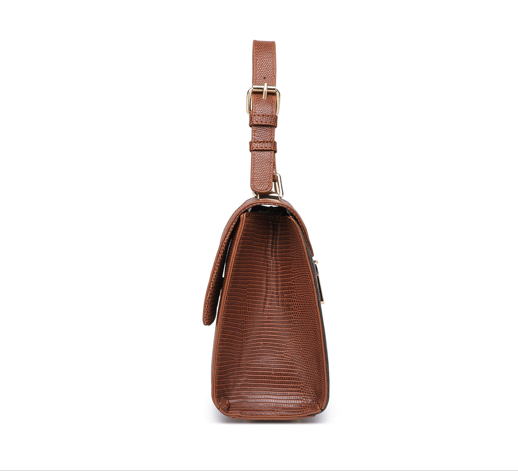 Infinity Coffee Satchel Handbag