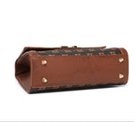 Infinity Coffee Satchel Handbag