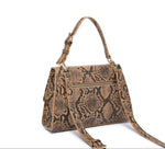 Infinity Brown Satchel bag