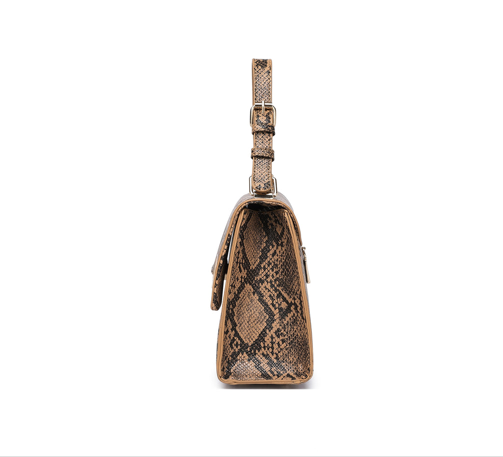 Infinity Brown Satchel bag