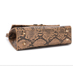 Infinity Brown Satchel bag