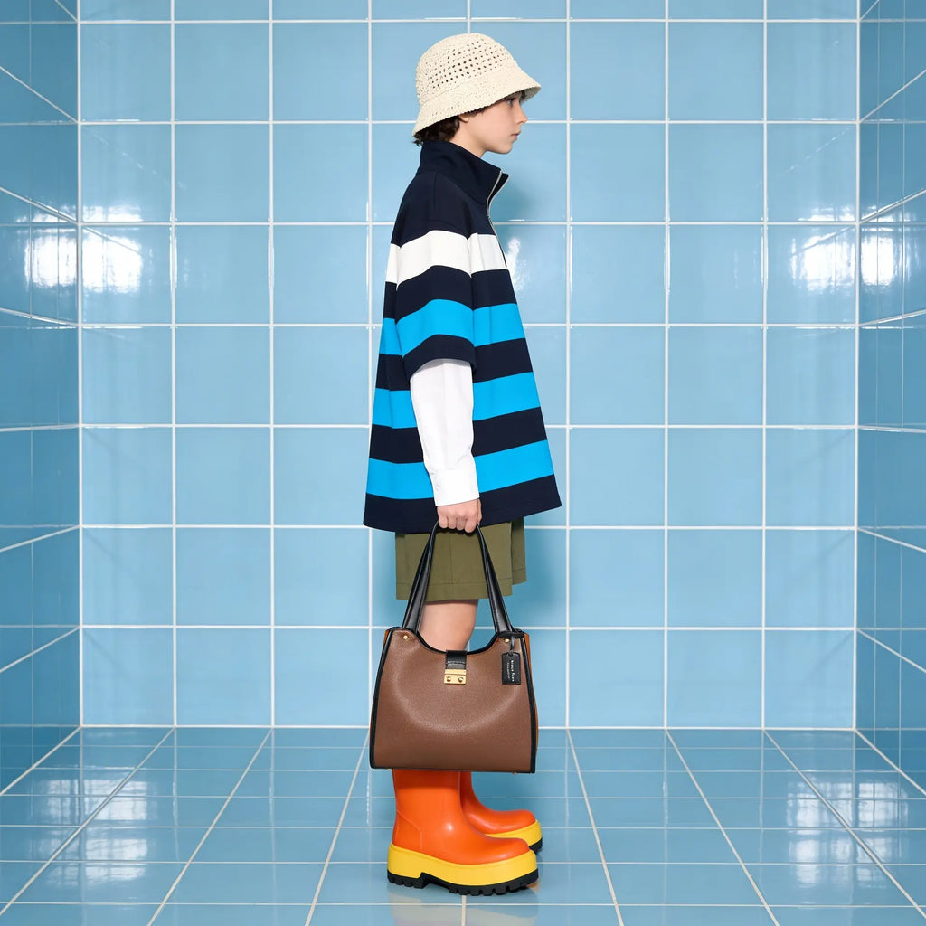 DENICE MAROON EMPORIO TOTE BAG