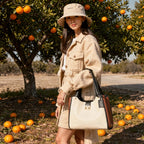 DENICE MAROON EMPORIO TOTE BAG